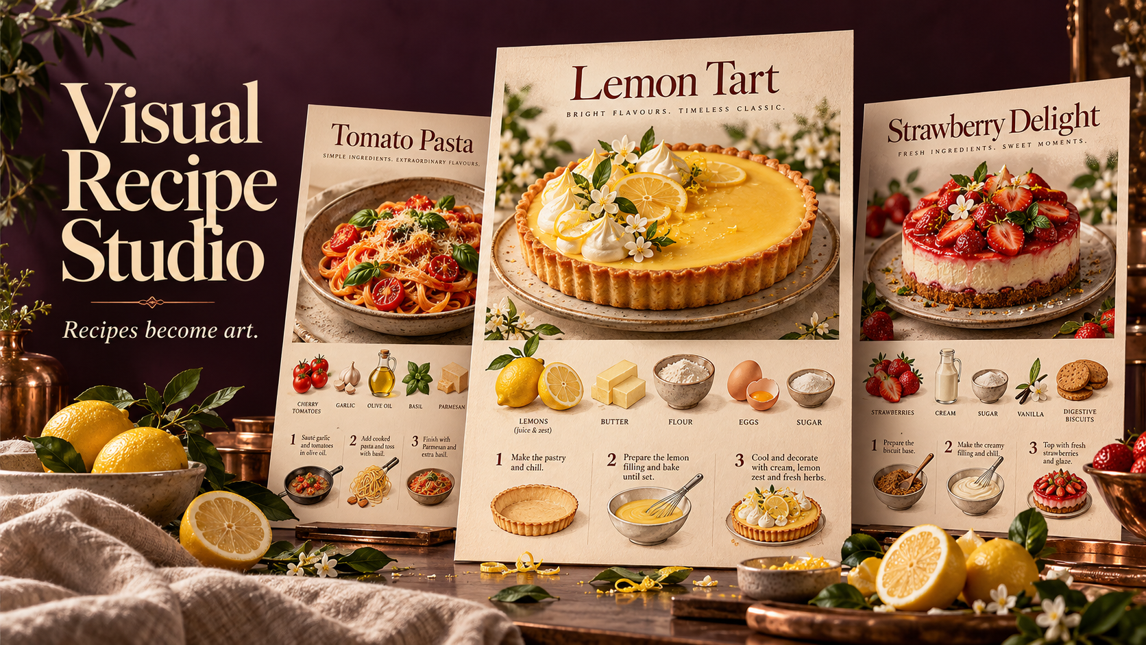 Visual Recipe Studio